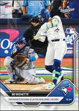 Bo Bichette RETURNS! Blue Jays - 2025 MLB Topps NOW® - Card 895 *IN HAND*