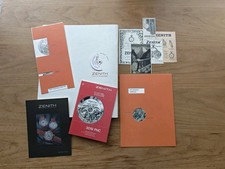 very Rare Zenith El Primero Booklet Circa 1998 Collector