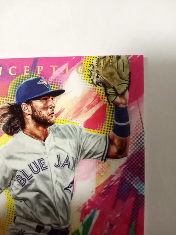 2020 Topps Inception Magenta Bo Bichette #57 RC /99 - Image 4 of 4