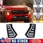 LED DRL Daytime Running Light Turn Signal Fog Lamp For 2024 2025 Toyota Tacoma