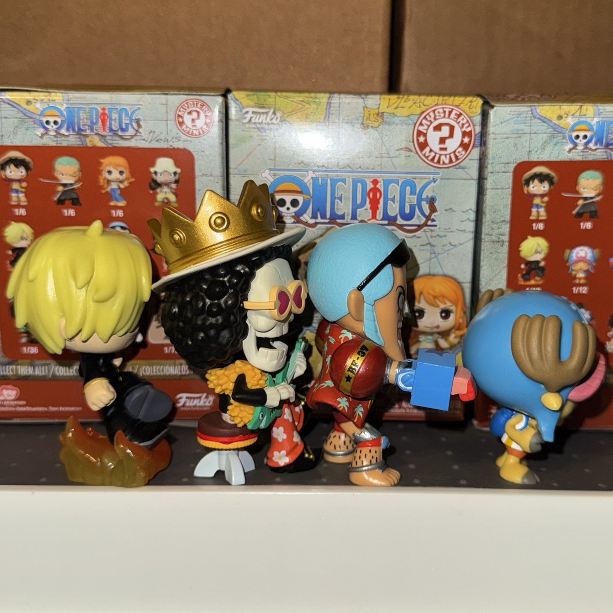 1/36 Brook One Piece Fish-Man Island Series 2 Funko Mystery Minis