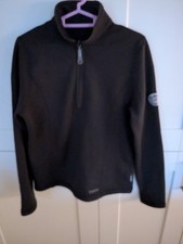 Damski 12/40 Pikeur Brązowy polar Podszewka Zimowy top 1/4 Zamek błyskawiczny. Polartec polar.
