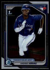 2024 Bowman Chrome #BCP-236 Andres Arias Prospects