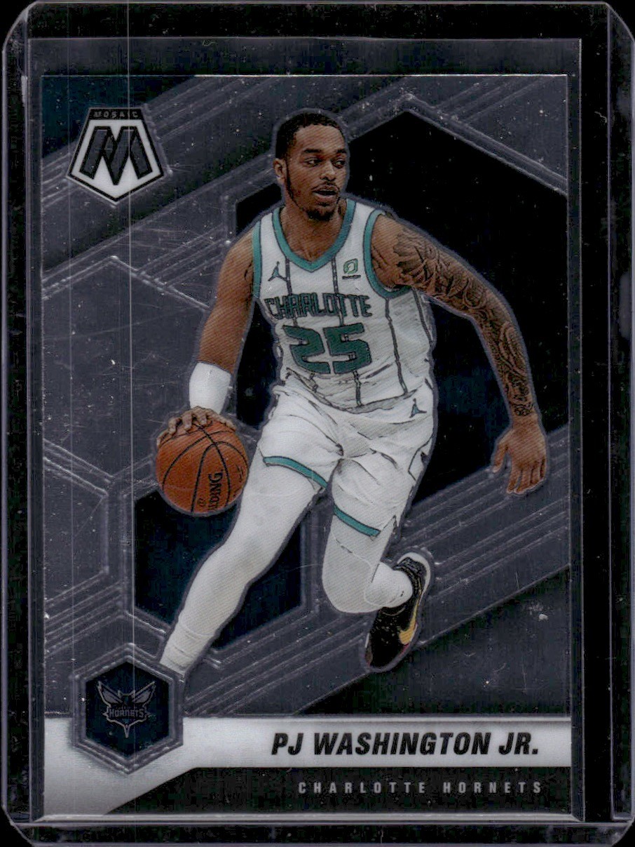 2020-21 Panini Mosaic #27 PJ Washington Jr.