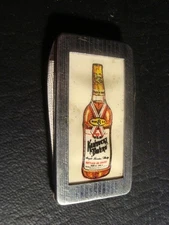 Circa 1960s Kentucky Tavern Bourbon Celluloid Money Clip/Pocket Knife