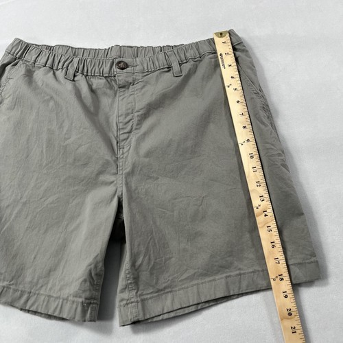 Chubbies Shorts Mens 2XL Gray Chino 7 Inch Inseam Regular Fit Elastic Waist - Picture 15 of 15