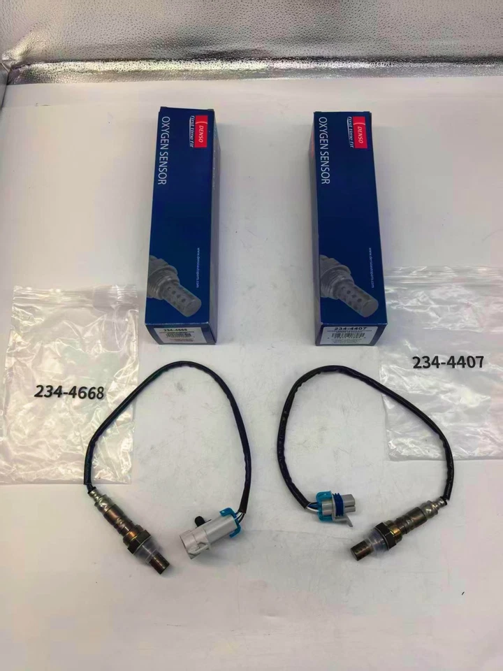 2Pc Denso Up/Downstream Oxygen Sensor 234-4668/4407 for Cadillac Chevy GMC Buick - Image 4 of 4