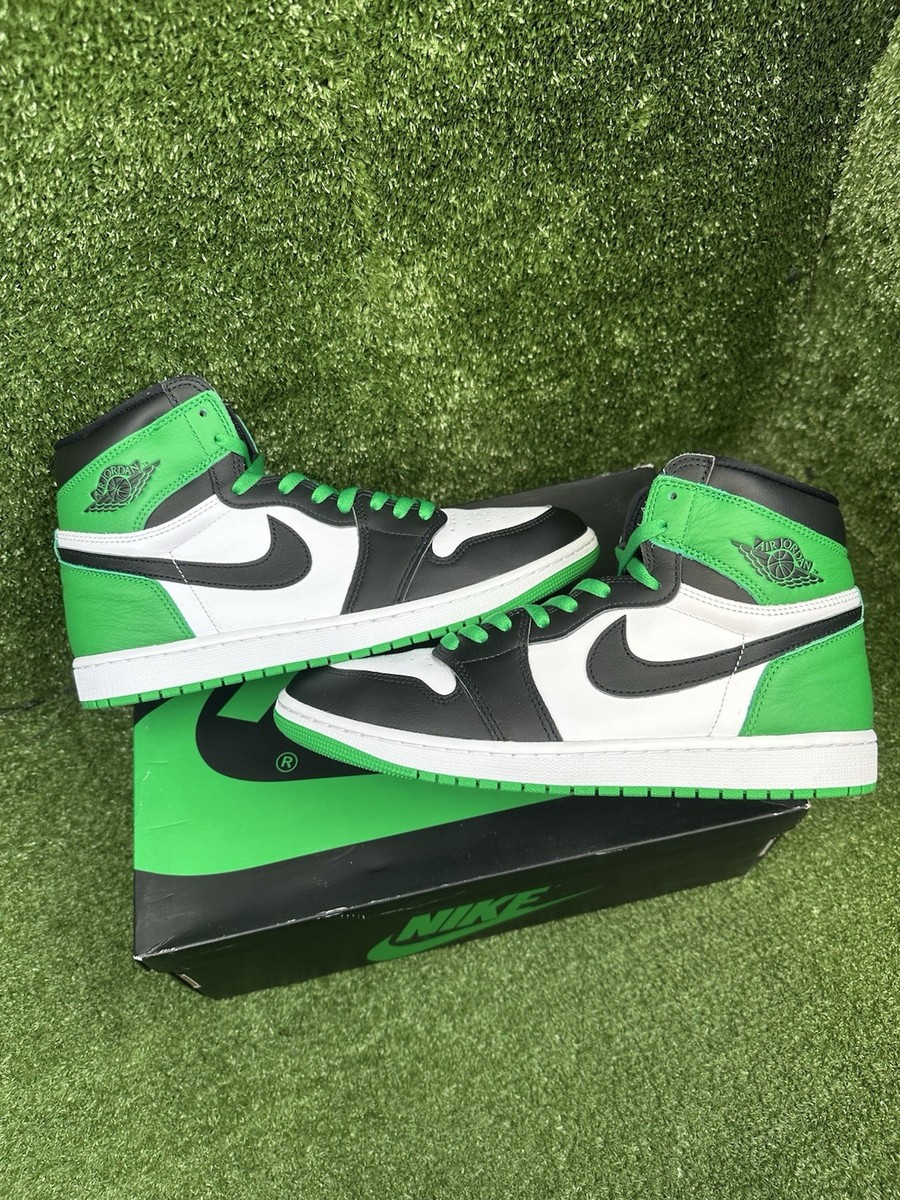 Size 11 - Air Jordan 1 Retro OG High Lucky Green | eBay