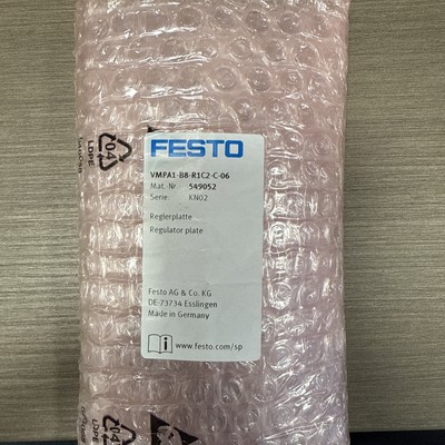 ** New ** Festo VMPA1-B8-R1C2-C-06 Air Pressure Regulator