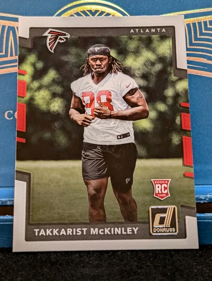 2017 Panini Donruss - Rookies #400 Takkarist McKinley (RC) - Image 2 of 4