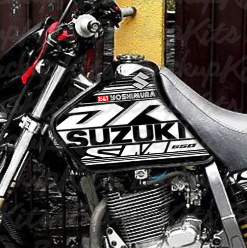 SUZUKI DR650 GRAPHIC KIT STICKER DECAS SUPER MOTARD DESIGNS - Bild 1 von 7