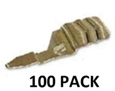 100 PACK - ATM FUSE TAP ADAPTERS .187" MALE QUICK DISCONNECT/SPADE #FT2-100PK