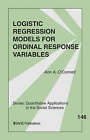 Logistic Regression Models for Ordinal Response Variables by Ann Aileen O'Connell (Paperback, 2006)
