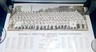 Vtg WWII US Army Group Photo 1941 Uniformed Soldiers Signatures 3rd Battalion
