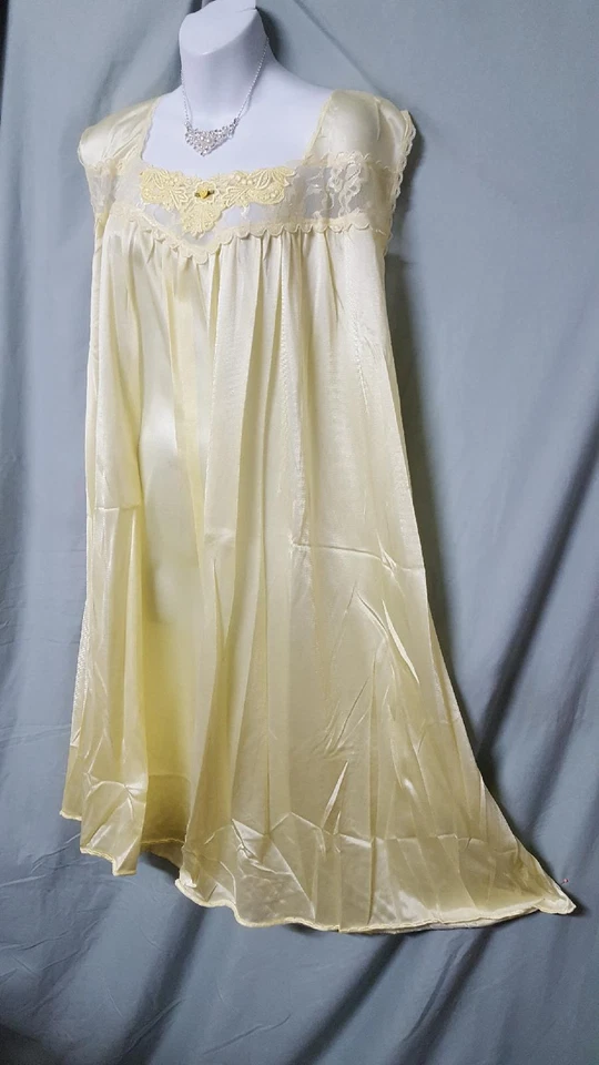 Woman Within Nightgown Pink Blue Green Purple Sleeveless  M L  1X  2X  3X 4X 5X  - Image 3 of 4