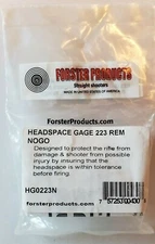 Forster HG0223N  Products Headspace Gage 223 Remington NO-GO