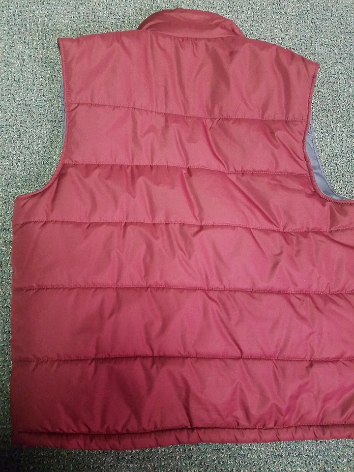 Жилет-пуховик Athletech Burgandy без рукавов размер на молнии средний M полиэстер - Изображение 3 из 3