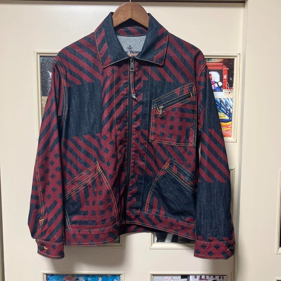 状態◎ Vivienne Westwood ANGLOMANIAデニムジャケット Vivienne Westwood Anglomania Denim Jacket XS Fits M L Rare