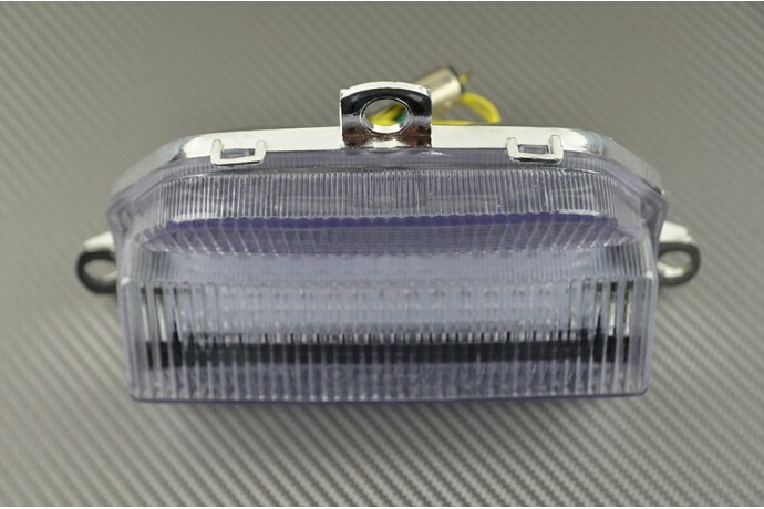 Feu arrière LED CBR 900 RR transparent avec clignotant intégré, phare moto Honda SC28 1992