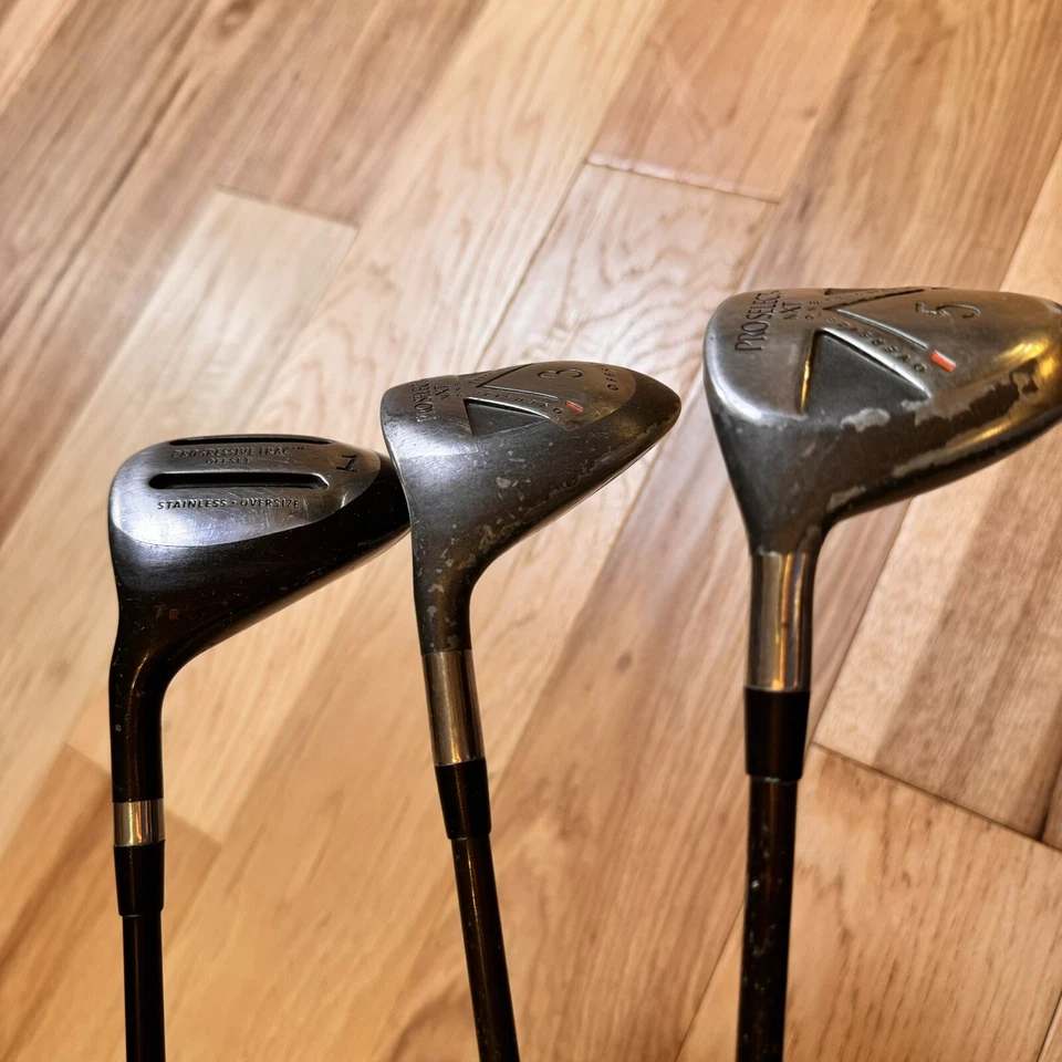 Pro Select NXT Golf Clubs Woods Set (1, 3, 5) 44” / 42” Graphite Shaft LEFT HAND - Image 2 of 4