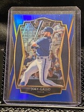 Joey Gallo 2021 Select Premier Level Blue Prizm #89/149 #118  Rangers