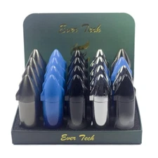 Ever Tech Double Jet Torch  Metal Space Rocket Lighter Adjustable Refillable