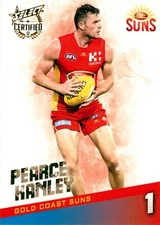 2017 Gold Coast Suns AFL Select Certified Card - Pearce Hanley