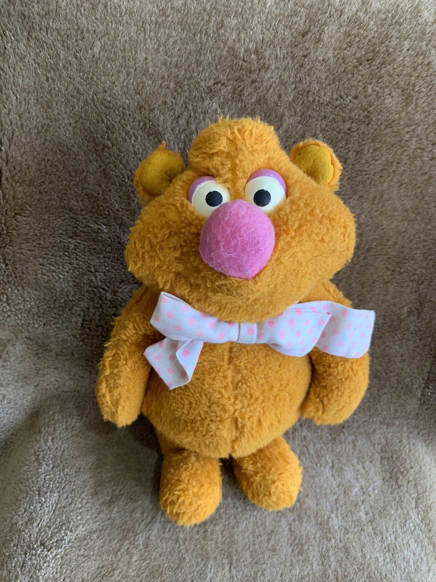 Vintage Jim Henson “Fozzie Bear” Muppet Show Soft Toy Bear By
