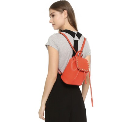 Rebecca Minkoff Micro unline backpack in poppy red Rebecca Minkoff Always On M.A.B. Backpack Review (+ VIDEO  main image 3