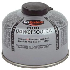 GoSystem Powersource Butane Propane Threaded Mix 100g Gas Cartridge