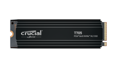 【新品未開封】crucial T705 1TB PCIe Gen5 NVMe Crucial T705 1TB PCIe Gen5 NVMe M.2 SSD with heatsink