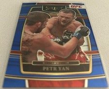 2022 Panini Select UFC Petr Yan Concourse Level Retail Blue Parallel #7