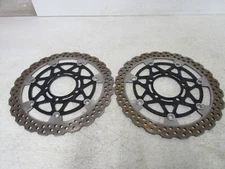 12-17 KAWASAKI ZX14R ZX 14 ZX14 FRONT ROTORS BRAKE DISC PAIR WHEEL OEM #2943