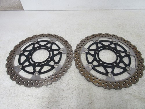 12-17 KAWASAKI ZX14R ZX 14 ZX14 FRONT ROTORS BRAKE DISC PAIR WHEEL OEM #2943