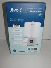 NEW Levoit Dual 200S Smart Top-Fill Humidifier White works With Alexa Bluetooth