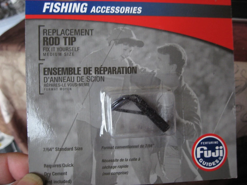 2 Berkley 中号咸水替换鱼竿尖 7/64 英寸标准尺寸指南黑色 — 第 3/4 张图片