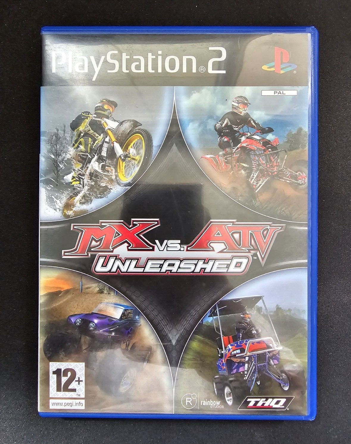 MX vs ATV Unleashed PS2 boite sans jeu