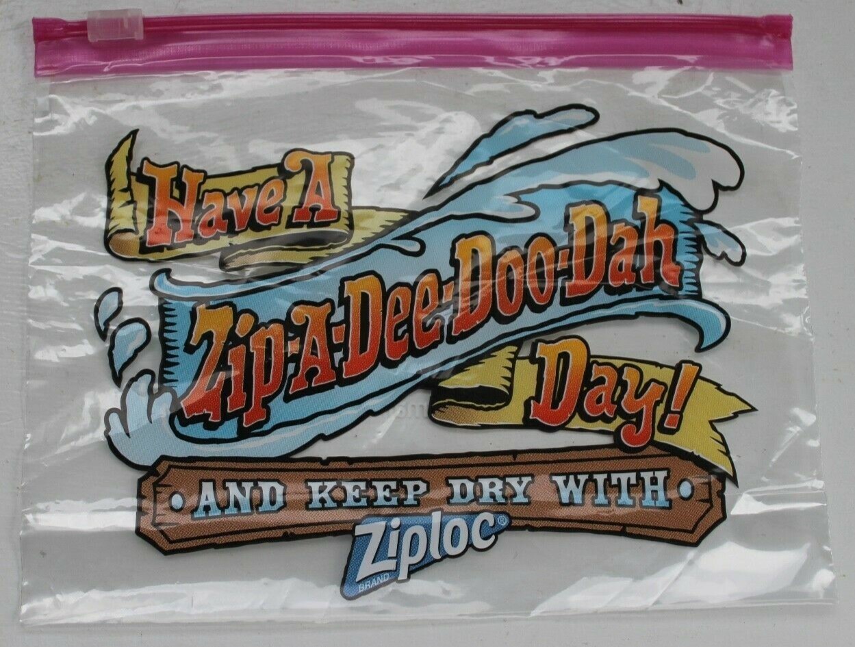 Disney Parks Splash Mountain Ziploc Bag x2 NEW Park exclusive! eBay