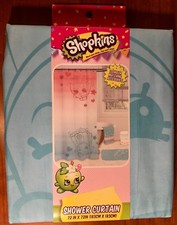 Shopkins Shower Curtain 72" X 72" NEW WITH TAGS
