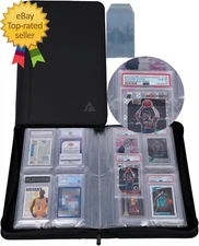 Psa-Sized Slab Binder, Graded Card Binder Fit 40 PSA Slabs Includes 40 Psa-Sized