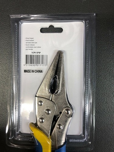230mm Long nose Locking Plier - Picture 2 of 3
