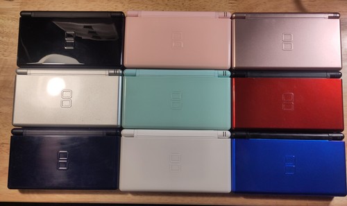 Nintendo DS Lite Handheld System, With Stylus, Charger, GBA Cover-TESTED/WORKING