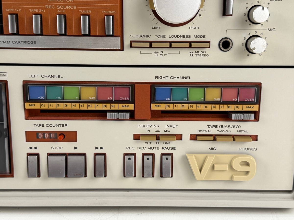 Teac P9 Turntable / T-9 Stereo Tuner / A-9 Stereo Amplifier / V-9