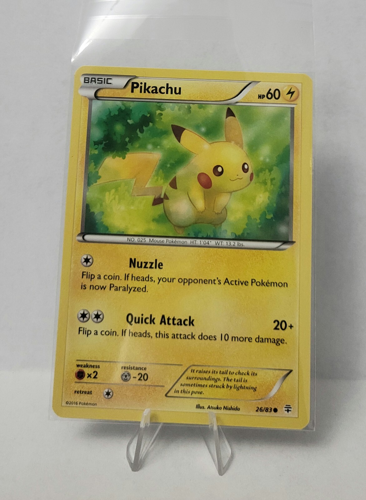 Pokemon: Pikachu 26/83 - XY Generations (2016) NM