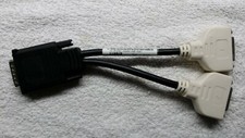 2 MOLEX DVI - A/D CABLE CN-0H9361-52204 DUAL Y SPLITTER