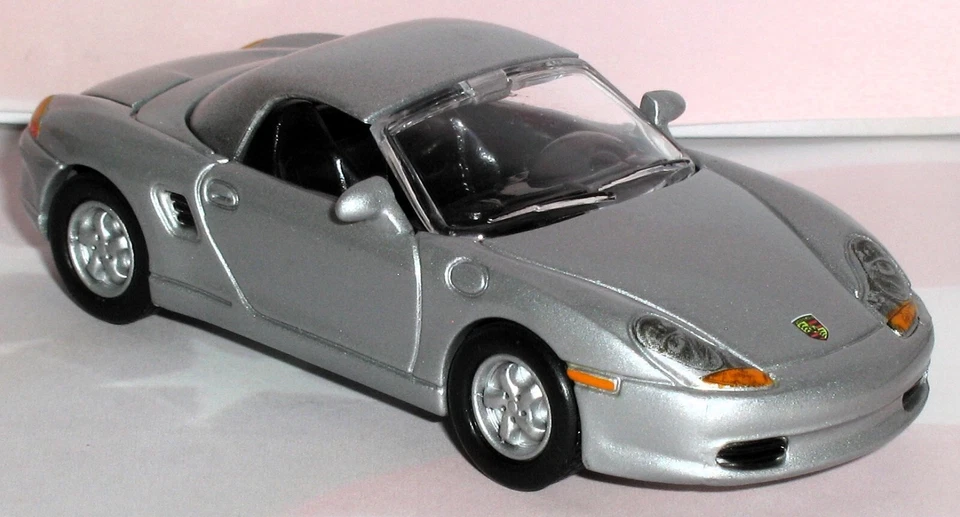 1/64 = 1999 99 PPORSCHE BOXTER / резиновая шина / литой спортивный автомобиль / Бесплатная доставка - Изображение 3 из 4