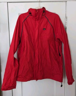 Lowe Alpine Triple Point Rain Jacket Nylon Red Men's Large