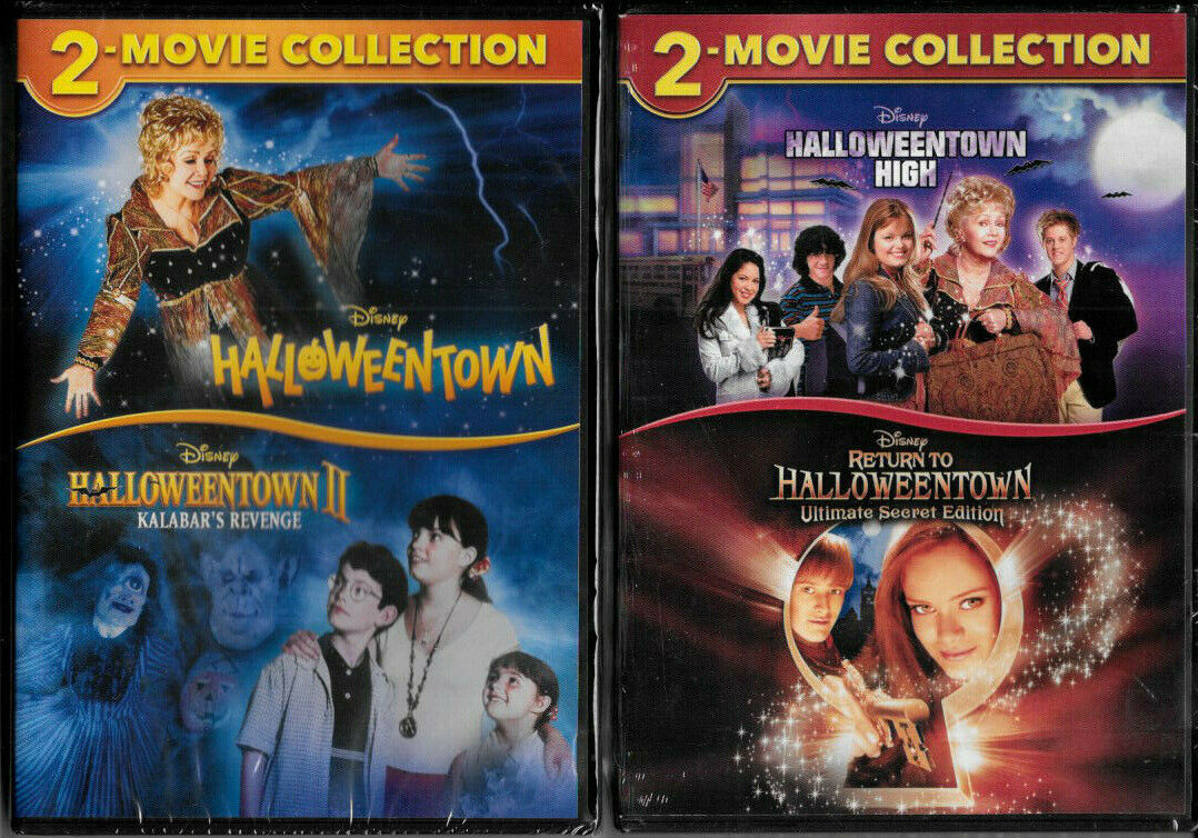 HALLOWEEN TOWN 1-4 (1 2 3 4) Disney Channel, Debbie Reynolds, Full NEW DVD Set!