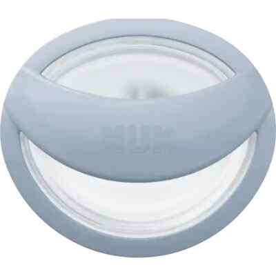 Nuk Schnuller 2er Pack MommyFeel/Silikon 6-18 M/Jeans Greige Glow in the Dark