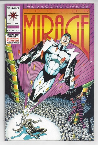 The Second Life of Doctor Mirage #1 1993 valiant Comic Book